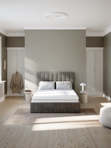 Schaummatratze 140x200cm OPTIMO AUMA fest