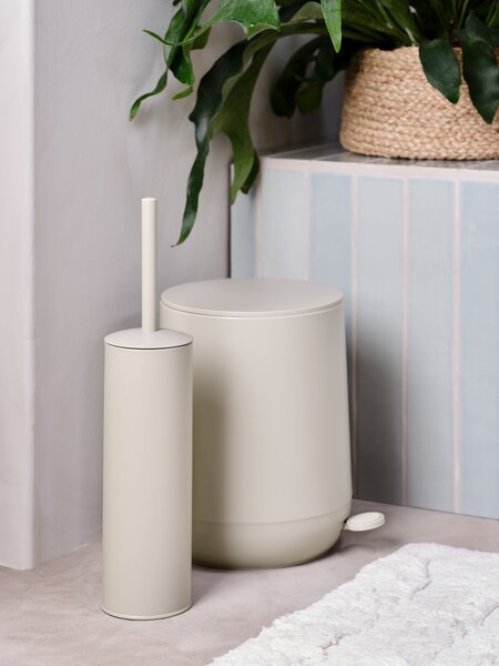 Toiletborstel BALSBY gecoat staal beige