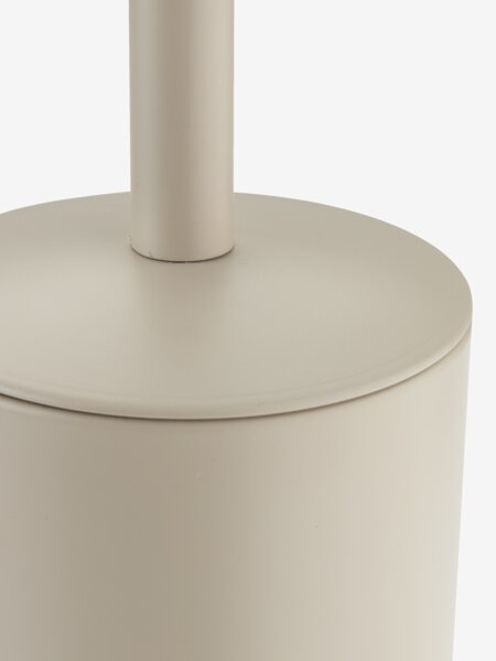 Toiletborstel BALSBY gecoat staal beige