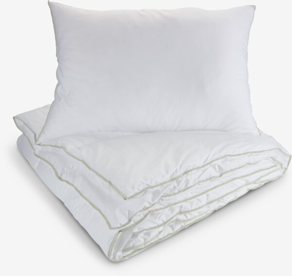 Fiberdyne/putesett 140x220/50x70 Høie UNIQUE sval