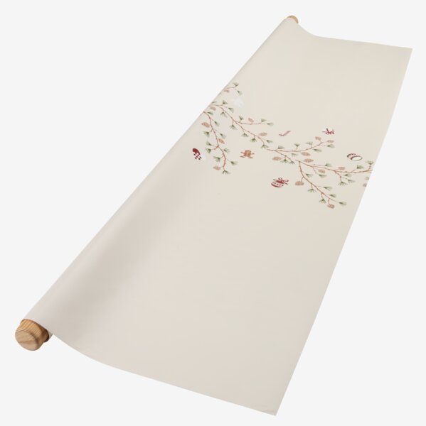 Tovaglia plastificata BJERGKRYSTAL L140 cm naturale
