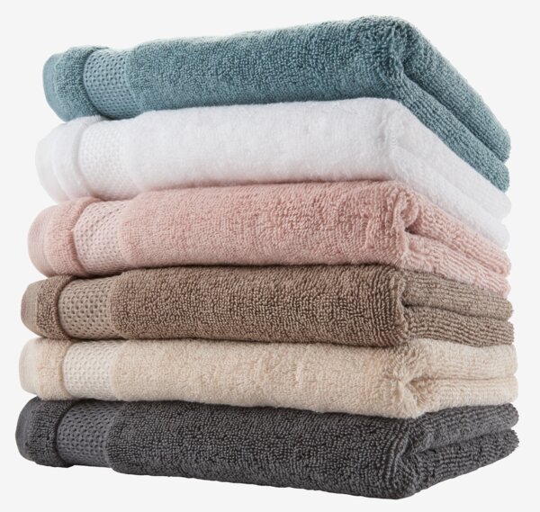 Badetuch NORA 70x140cm anthrazit grau