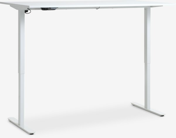 Radni sto sa podesivom visinom SVANEKE 70x140 bela