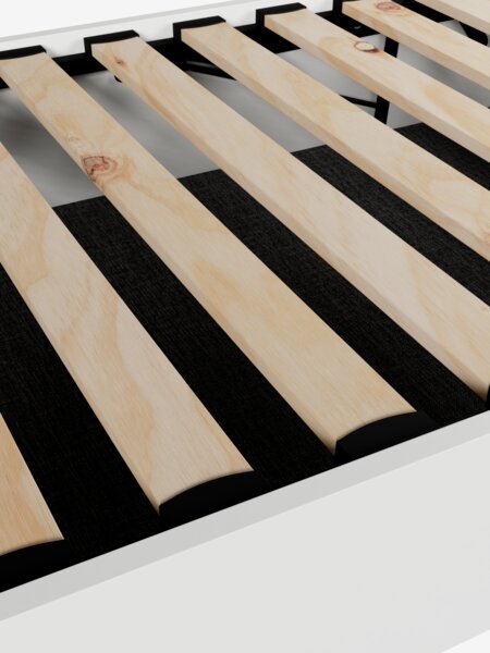 Canapé FOLDAGER 135x190 apertura frontal blanco