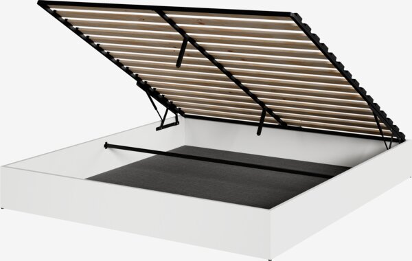 Divan tabanı FOLDAGER 180x200 uçtan kaldırma beyaz