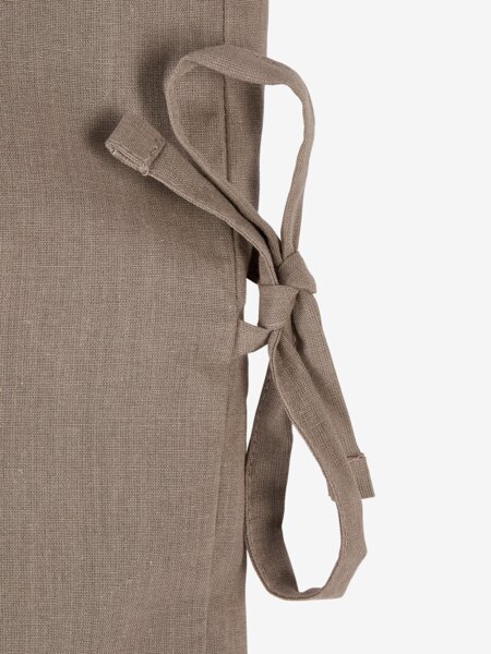 Duvet cover set SELMA Washed cotton Double dark sand