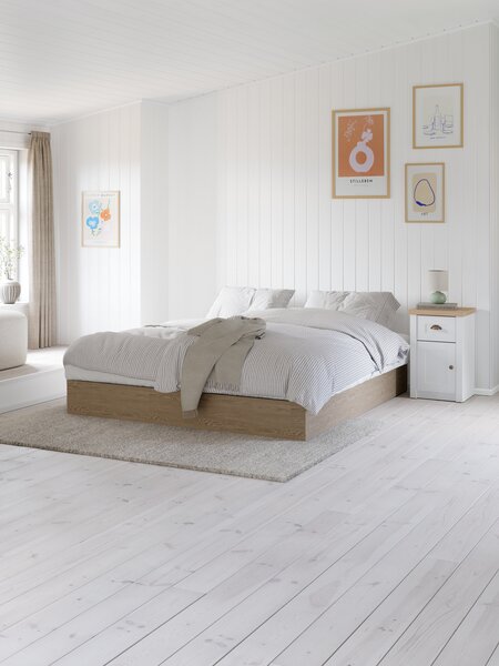 Materasso in schiuma 90x200 WELLPUR KVITA GF85 RIGIDO bianco