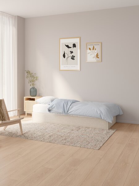 Materasso in schiuma 90x200 WELLPUR KVITA GF85 RIGIDO bianco