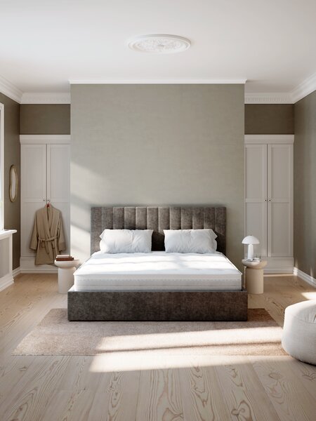 Materasso a molle 140x200 cm ILVA Semirigido