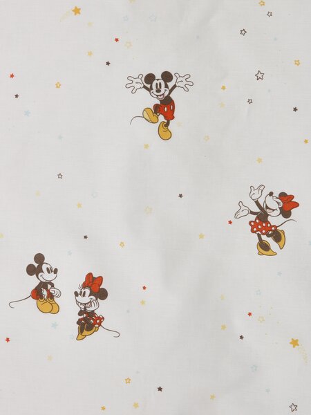 Bettwäsche MICKEY 135x200 weiß