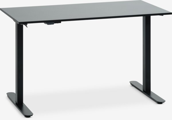 Height-adjustable desk SVANEKE 60x120 black