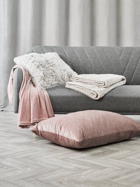 Ryggkudde ENGBLOMME 60x90 rosa