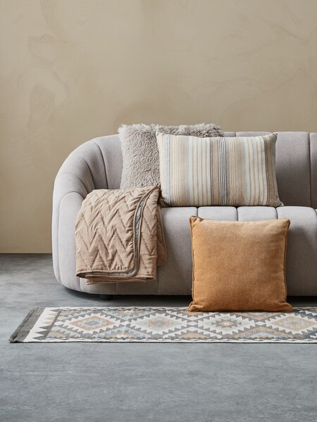 Sierkussen BELLIS 40x60 geel/beige