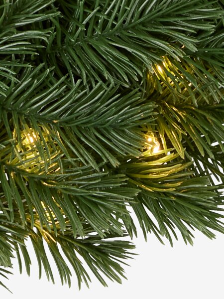 Christmas wreath outdoor FENRIS D40cm w/LED and timer