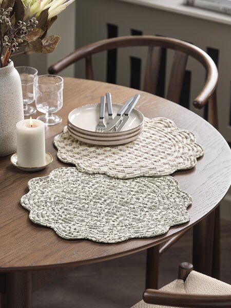 Mantel individual ENGSNELLE Ø38 multicolor