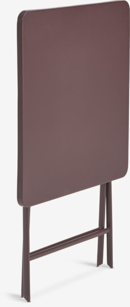 Conjunto de balcón ABORG A60xL60 berenjena