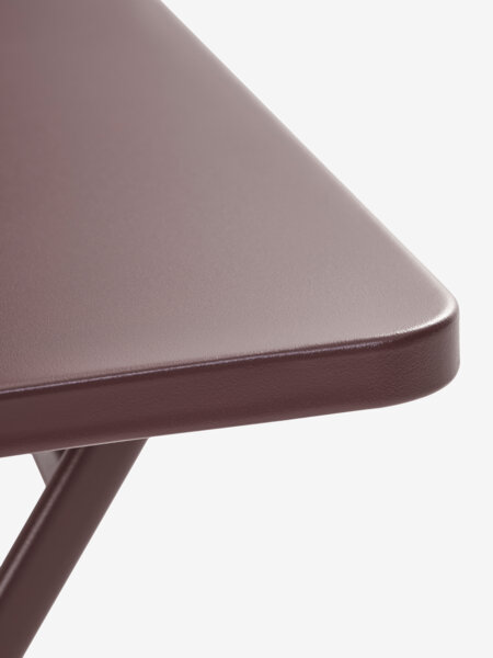 Conjunto de balcón ABORG A60xL60 berenjena