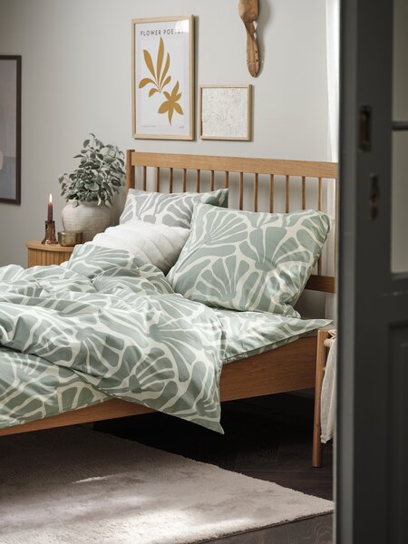 Bettwäsche ELINE 135x200 grün