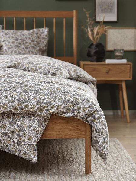 Flanell-Bettwäsche OLIVIA 135x200 mehrfarbig