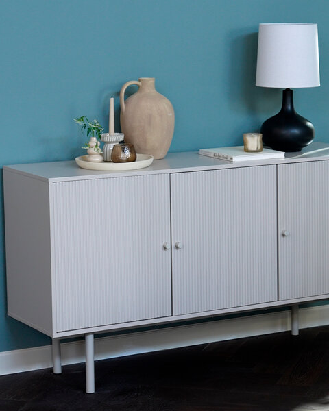 Komoda OVTRUP 3 vrata bež