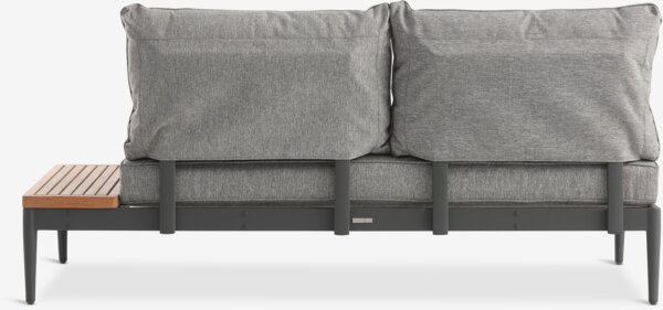 Lounge module DALL 2 pers. teak