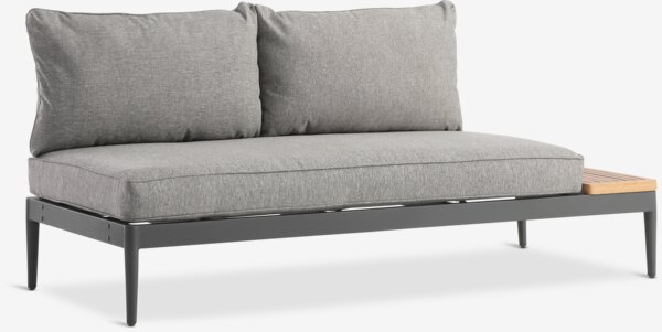 Lounge module DALL 2pers. teak