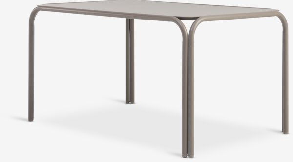 Стіл RAUMA д.140см + 4 Стільці LIFJELL т.пісочний