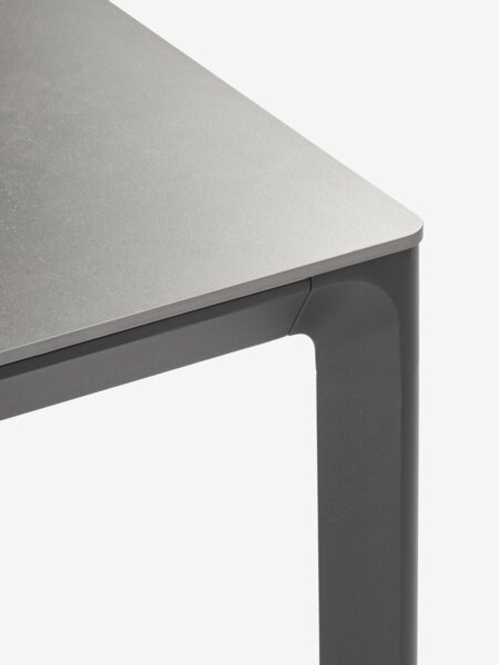 Table de jardin KUMLA l95xL200 gris