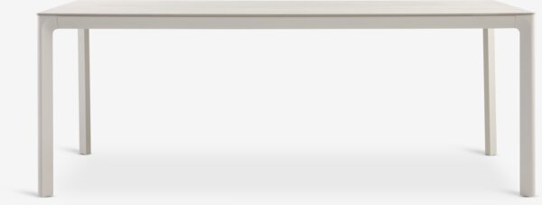 KUMLA L200 table beige + 4 GUDHJEM chair natural