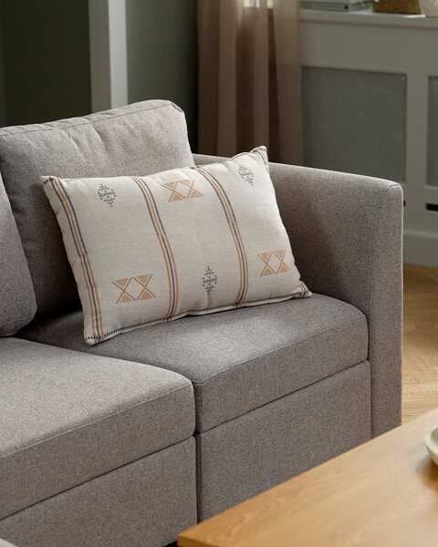 Cojín GRYNSILDRE 40x60 beis/amarillo