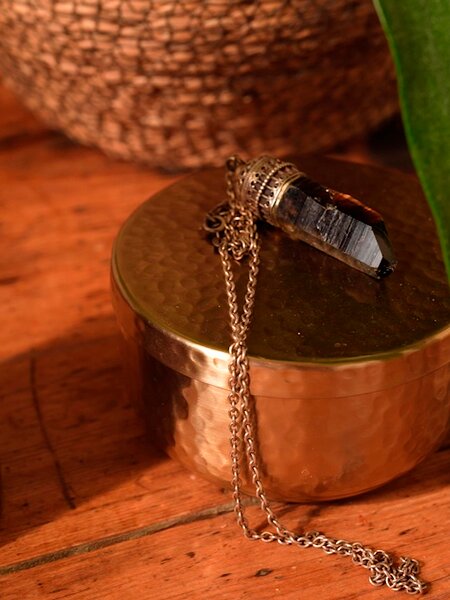 Voorraadpot TENHULT Ø11xH6cm goud