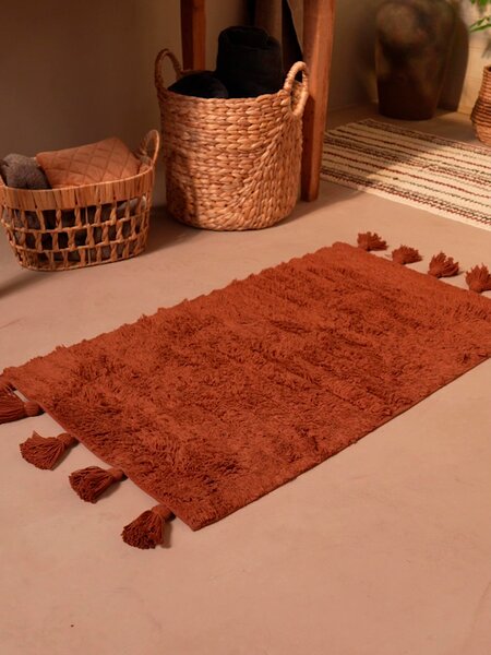 Badematte SVARTE 50x80cm terracotta