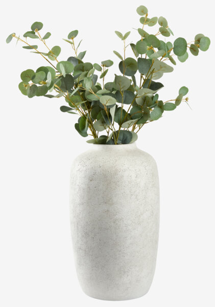 Jarrón ROLAND Ø30xA51cm gris claro