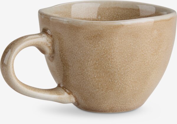 Šálek na kávu DETMER Ø9xV7 22 cl béžová kamenina