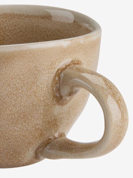 Šálek na kávu DETMER Ø9xV7 22 cl béžová kamenina