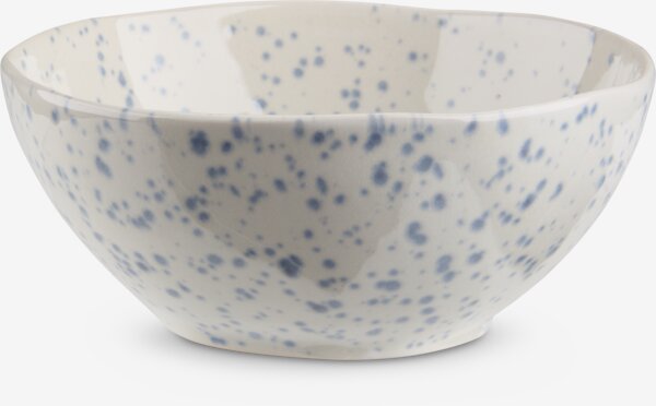 Bowl ALF D15xH6cm blue/white