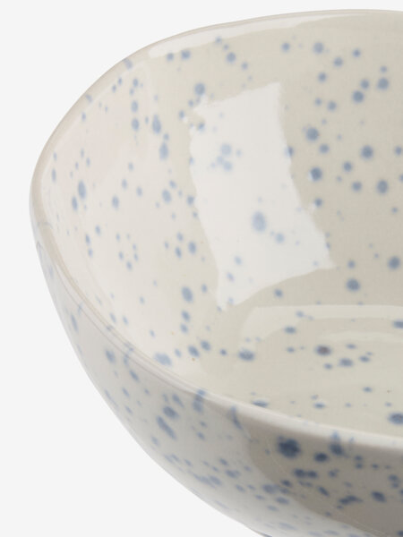 Bowl ALF D15xH6cm blue/white