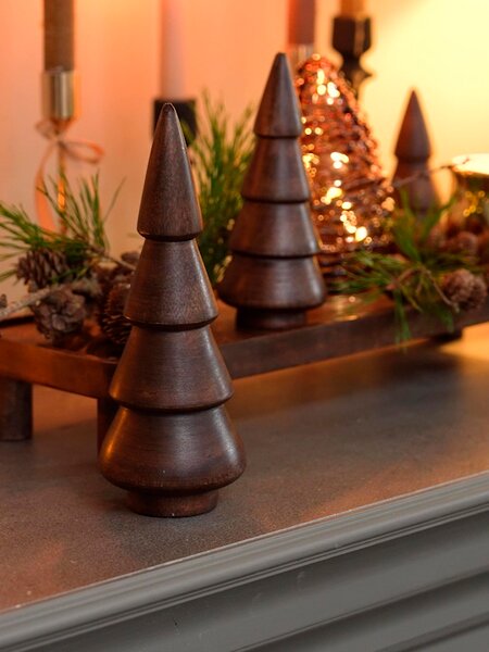 Decoration tree MODI D7xH16cm wood