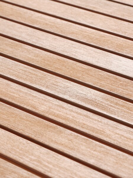 SIRDAL L91 bord hardtre + 4 NANNESTAD stol mørk grå