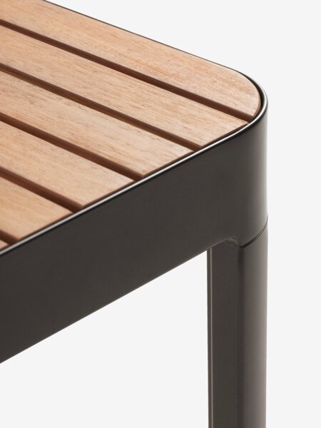 SIRDAL L150 bord hardtre + 4 NANNESTAD stol