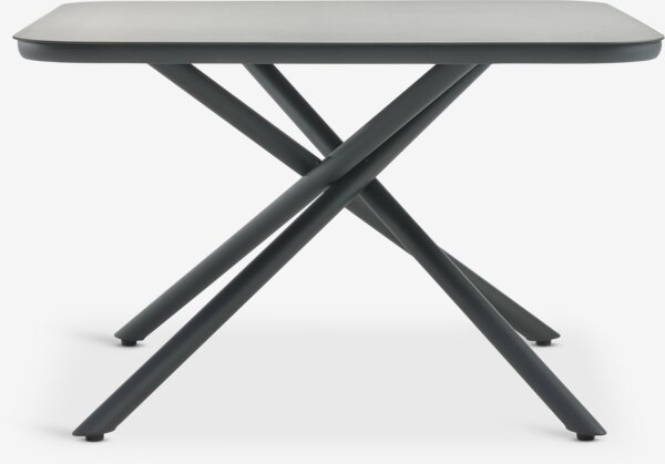 GOTHENBURG L120 bord grå + 4 HAGLEBU stol sort