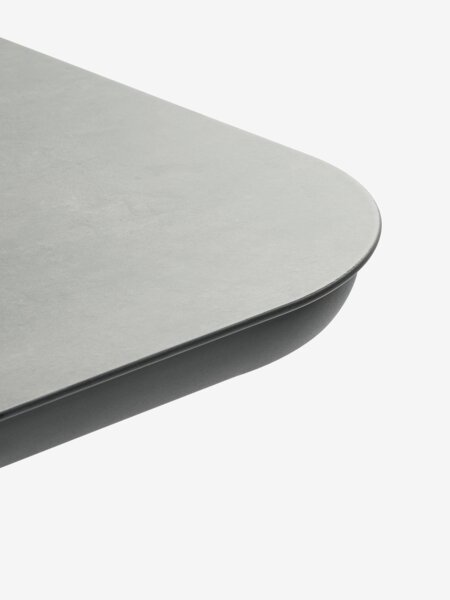 GOTHENBURG L120 bord grå + 4 HAGLEBU stol sort