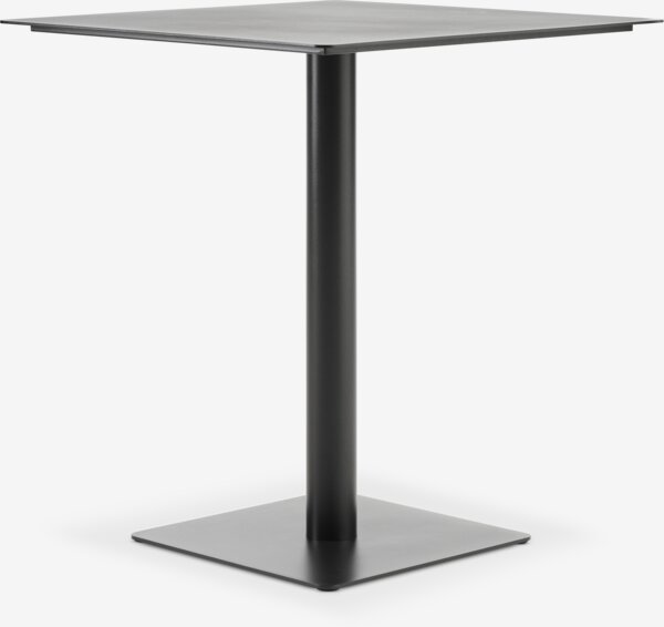 KAPPRUET D65 stůl + 2 GLOMFJORD židle černá