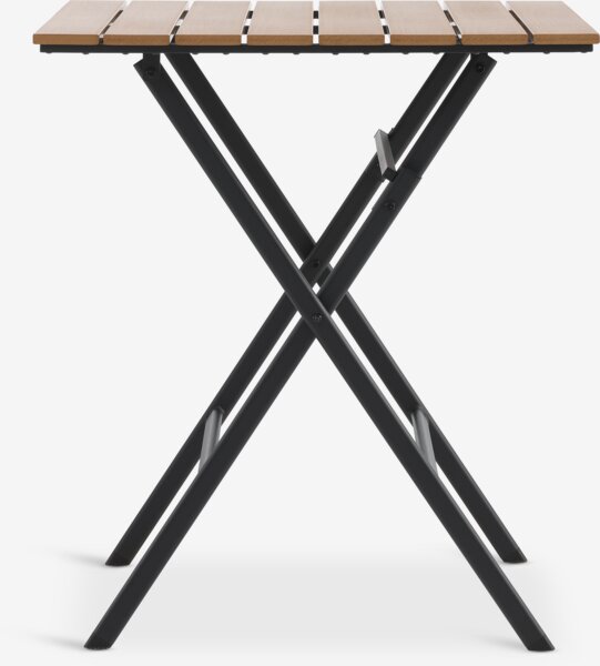 SANDVIKA D65 stůl + 2 GUDHJEM židle přírodní