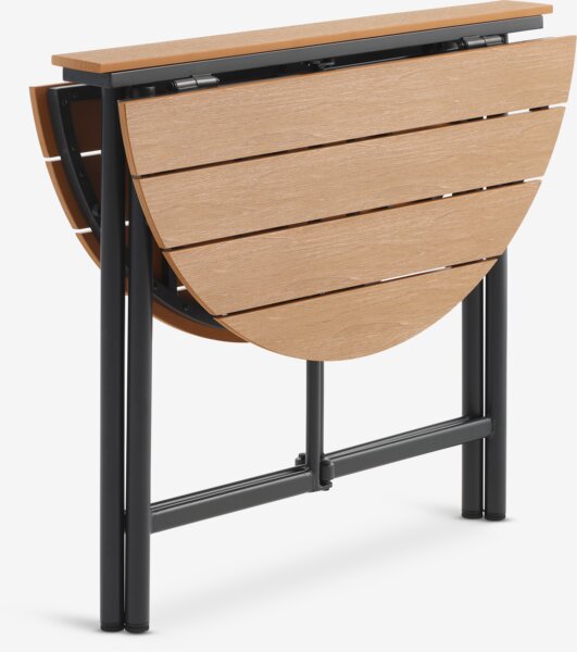 HOVVIG D10/90 stół + 2 TUERNE krzesło naturalny