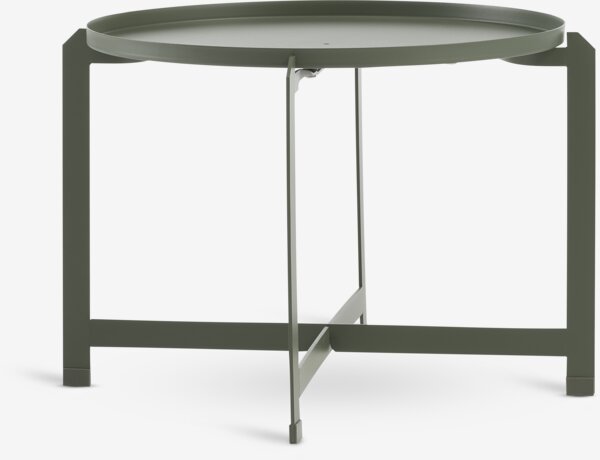 Stolić BORRE Ø50xV40 maslinasto zelena