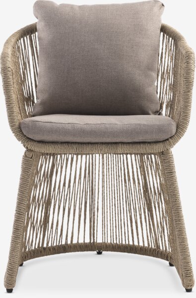 Silla de jardín STORDALEN natural