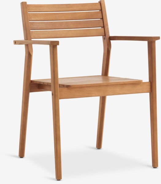 ULBJERG D214/297 miza + 4 HAMRA stoli trdi les