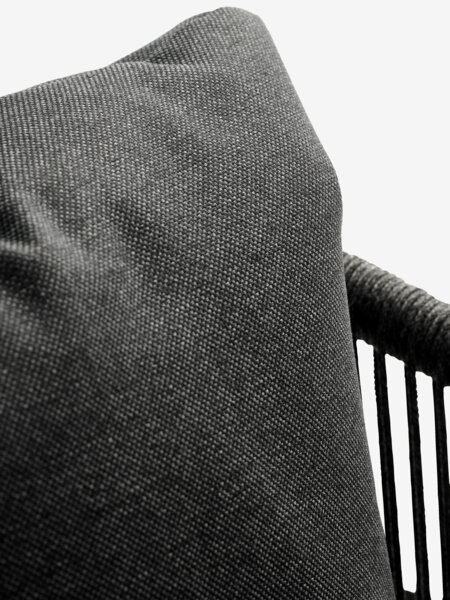 Silla apilable GILJA secado rápido gris