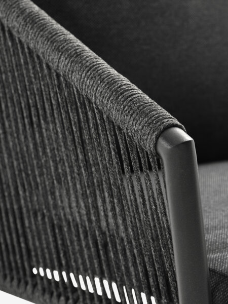 Silla apilable GILJA secado rápido gris